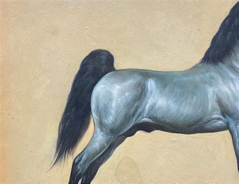 British Sporting Art - Fine Equestrian Horse Portrait British Oil ...