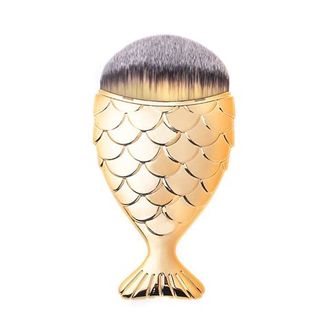 Amazon Mermaid Fish Makeup Brush Fishtail Bottom Brush Powder