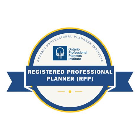 Registered Professional Planner Rpp Credly