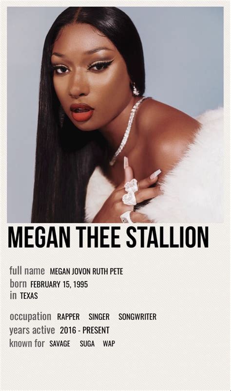 megan thee stallion | Music cover photos, Vintage music posters, Artist ...