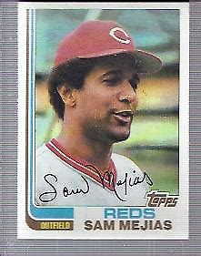 1982 Topps Baseball Card 228 Sam Mejias EBay