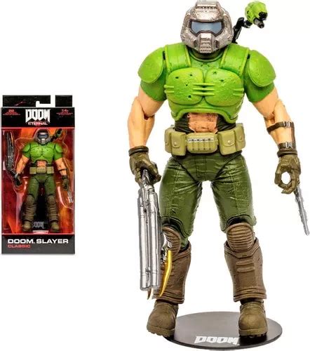 Colección Doom Slayer Classic Gold Label de Mcfarlane Toys MercadoLibre