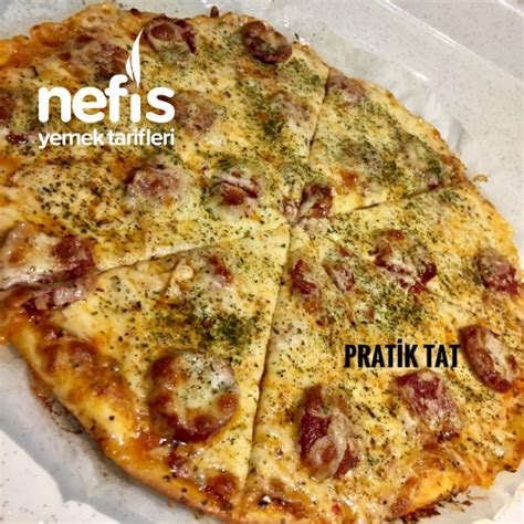 Sucuklu Kaşarlı Pizza Nefis Yemek Tarifleri