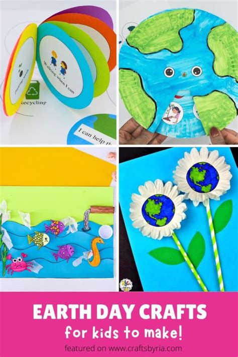 Earth Day Crafts for Kids - Crafts By Ria