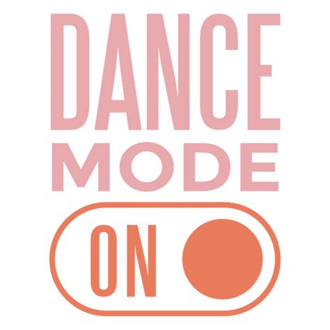 Dance Mode PNG Designs For T Shirt Merch