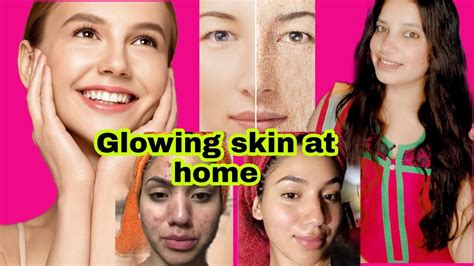 How To Get Glowing Skin Naturally At Home Skin Glow Scrub For