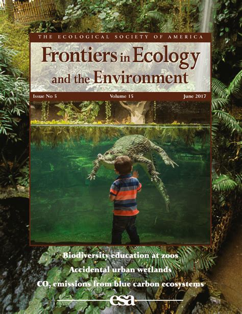 Frontiers In Ecology And The Environment Vol No