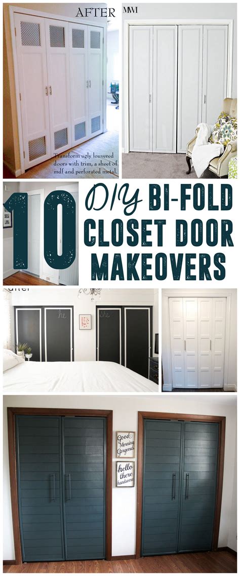 Diy Bifold Closet Door Makeover at Lincoln Welch blog