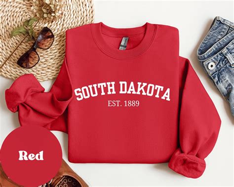 South Dakota Est 1889 Sweater South Dakota Sweatshirt South Dakota