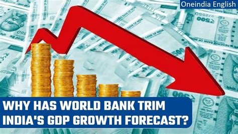 World Bank Cuts Indias Gdp Growth Forecast In Its New Report