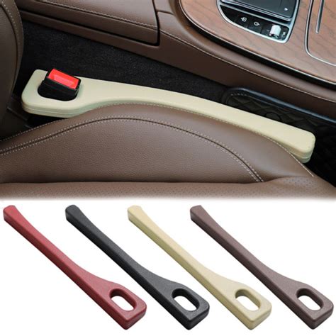 Pair Car Seat Gap Filler Side Seam Plug Strip Leak Proof Filling