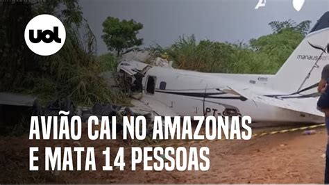 Avi O Cai No Amazonas V Deo Mostra Como Ficou Aeronave Ap S Acidente