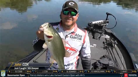 Live John Cox Fills His Limit 2020 Bassmaster Elite At Chickamauga