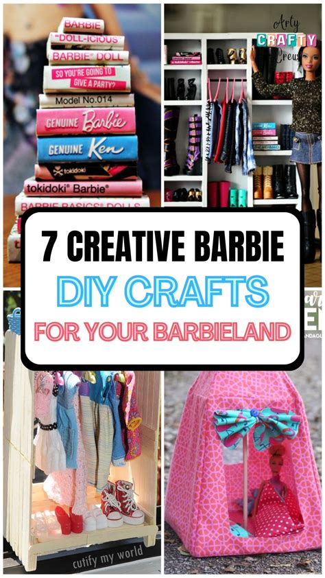 7 Creative Barbie DIY Crafts For Your Barbieland - Arty Crafty Crew