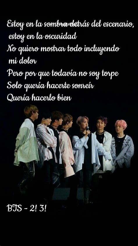 Frases De Canciones De Bts En Espa Ol Y Coreano