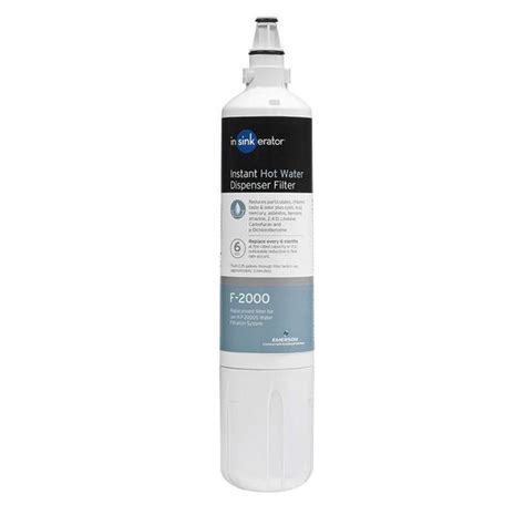 InSinkErator Instant Hot Water Dispenser Under Sink Month Premium Water Filter Replacement