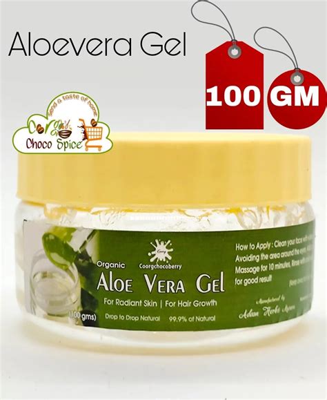 Buy Aloe Vera Gel - For Radiant Skin - For Hair Growth - Aloevera