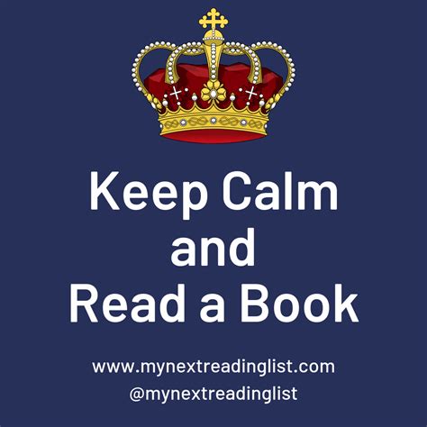 Keep Calm and Read a Book - My Next Reading List