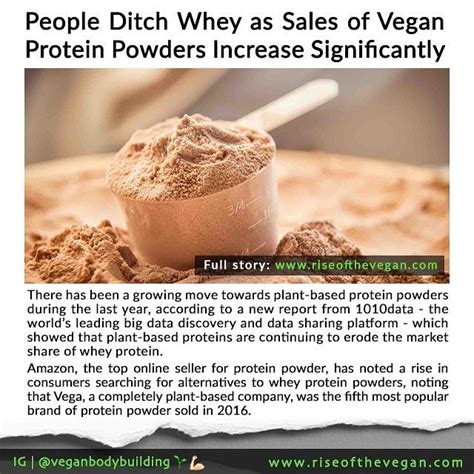 There Has Been A Growing Move Towards Plant Based Protein Powders During The Last Year Acco