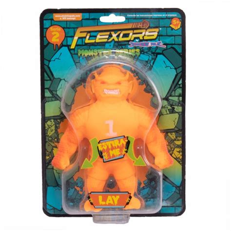 Juguete Figura Stretch Flexors Monsters Series 6 Lay MercadoLibre