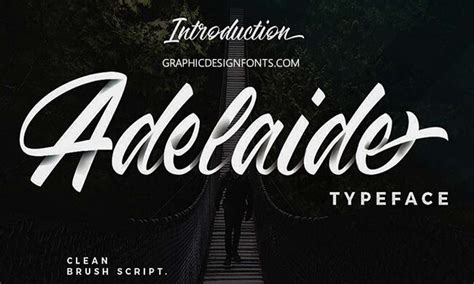 Adelaide Font Free Download Graphic Design Fonts