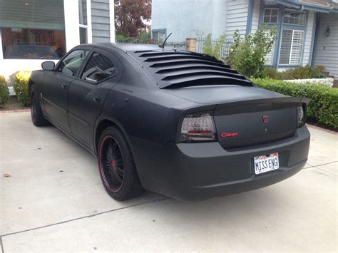 Matte Black Dodge Charger Car Dodge Charger Rt Dodge Charger Srt8