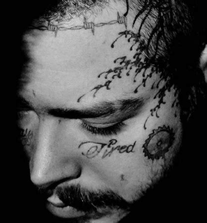 75+ Post Malone Tattoos with Meanings (2023) including New Cool Hidden ...