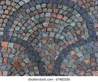 Cobblestone Road Seamless Background Pattern Stock Photo 67483336 ...