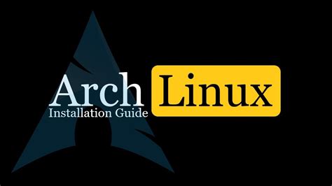 How To Install Arch Linux Rolling Release With Official