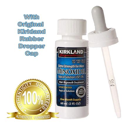 Kirkland Signature Minoxidil 5 Percentage Extra Strength Hair Loss