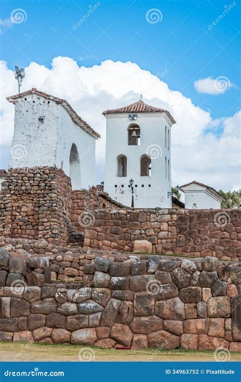 Chincheros Town Peruvian Andes Cuzco Peru Editorial Photography Image