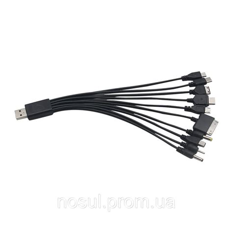 Купить 10 в 1 универсальный USB кабель для зарядки телефонов планшетов ...