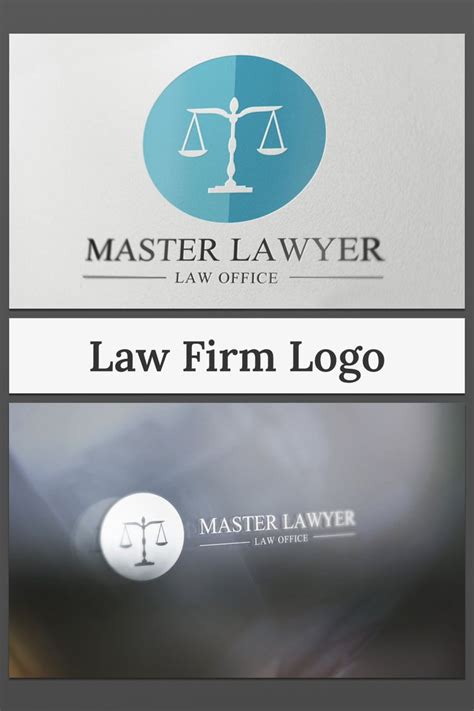 Editable Law Firm Logo Design | Law firm logo design, Law firm logo ...