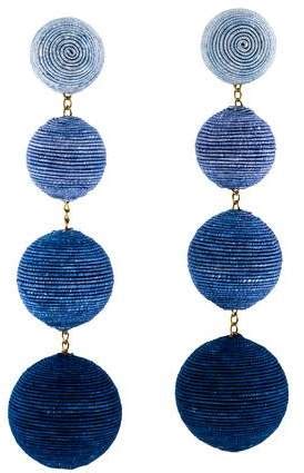 Rebecca De Ravenel Classic Four Drop Earrings Rebecca De Ravenel