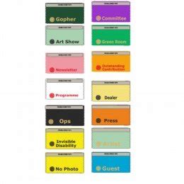 Conference Ribbons | horizontal or vertical, custom made