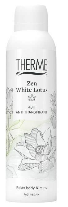 Therme Zen White Lotus Anti Transpirant Kopen Beauty Plaza