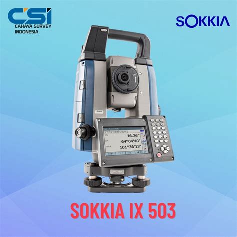 Jual Total Station Sokkia Robotic Ix Sokkia Shopee Indonesia