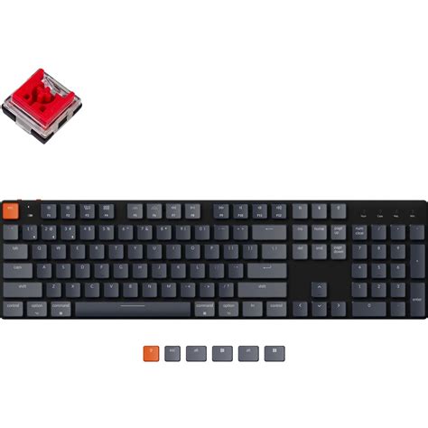 Keychron K Se Key Optical Red Rgb Hot Swap Wl Ua Black K See Keychron