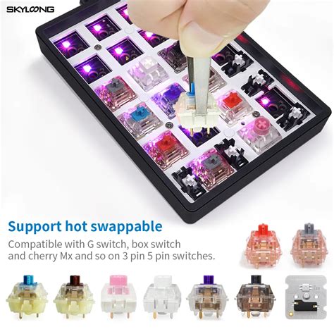 Skyloong Gk S Gk Numpad Mechanical Numeric Keyboard Hot Swappable Bluetooth Tablet Laptop
