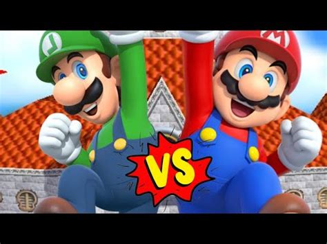 Super Better Luigi Vs Super Better Mario Mugen Youtube