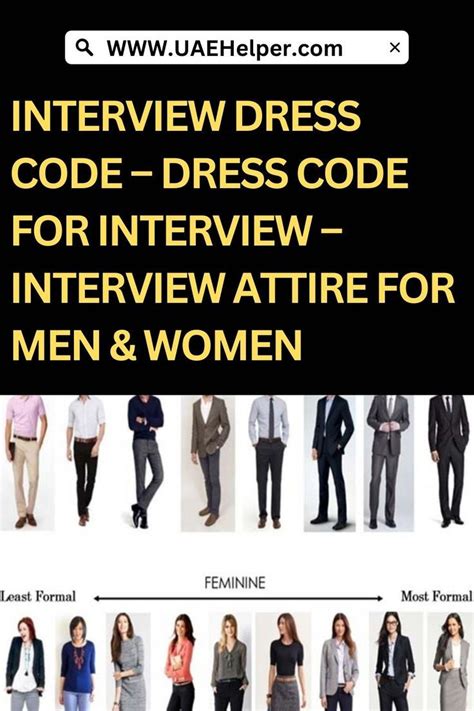 Interview dress code – Artofit