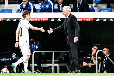 Ancelotti Fait Une Offre Inattendue Modric