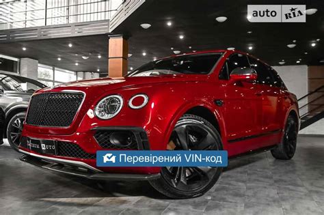 AUTO.RIA – Продам Бентлі Бентайга 2018 бензин 6.0 позашляховик ...