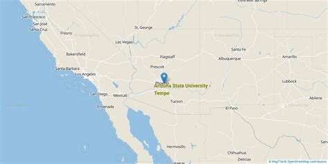 Arizona State University Location Map - Carla Cosette