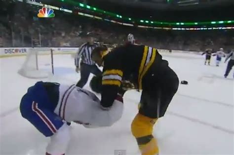 Zdeno Chara vs. Alexei Emelin Fight Video: Watch Bruins Star's 1st ...