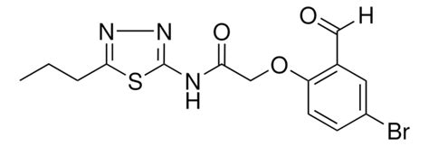 Bromo Formyl Phenoxy N Propyl Thiadiazol Yl