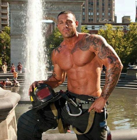 Tattoos Firefighter Hot Firefighters Men In Uniform