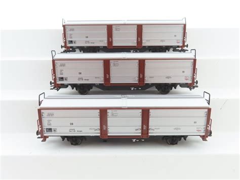 Märklin H0 48167 Freight carriage 3x 2 axle sliding Catawiki