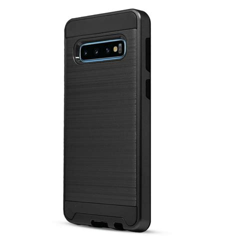 Samsung Galaxy S9 Plus Case 2 Piece Style Hybrid Shockproof Hard Case Cover With Tempered