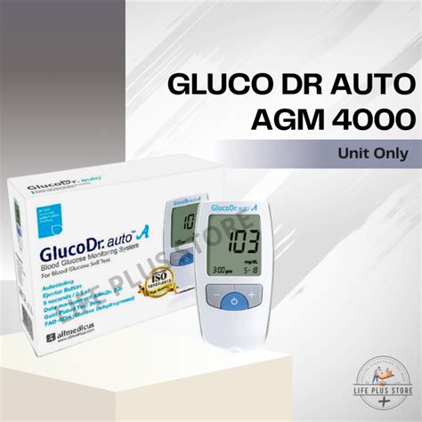 Alat Cek Tes Gula Darah Glucodr Auto Gluco Dr Agm Agm Glucose